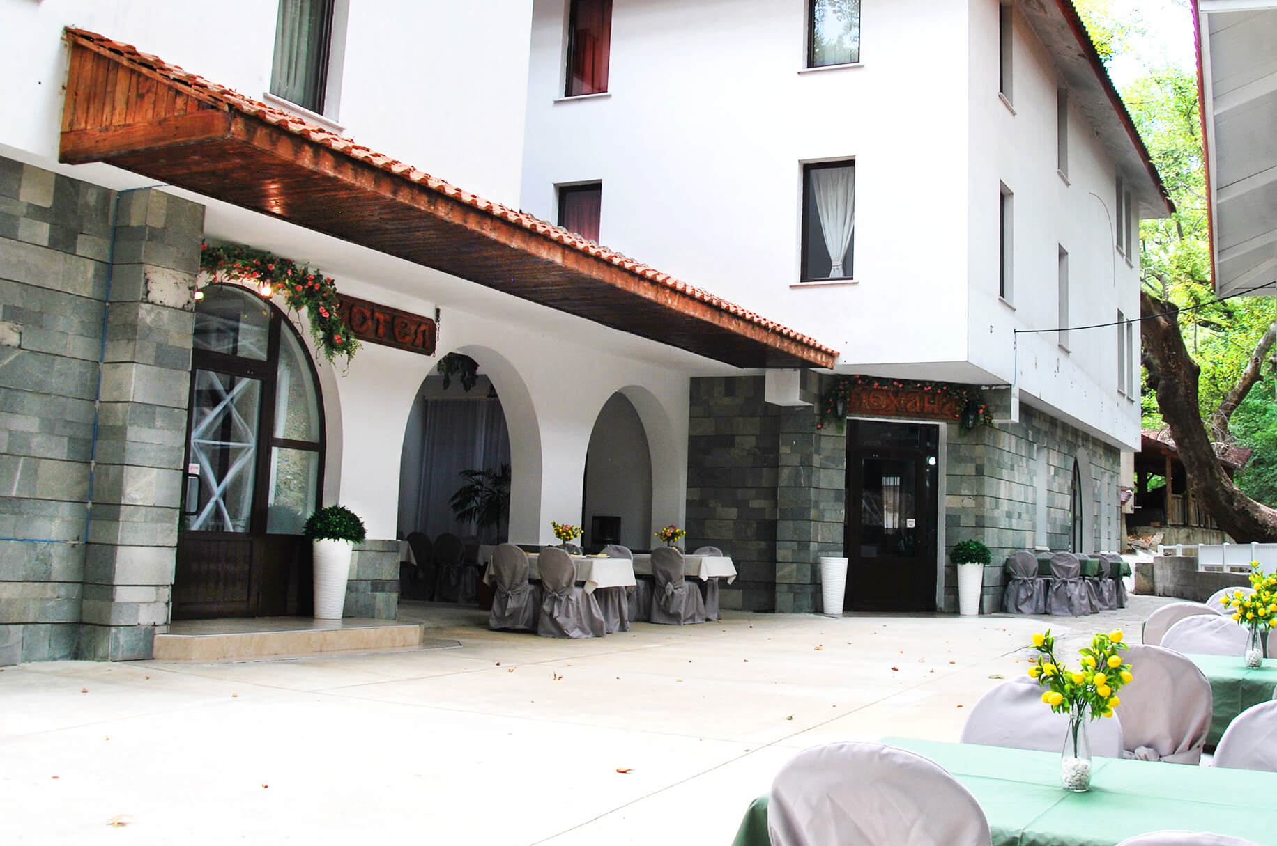 hotel Brioni garden